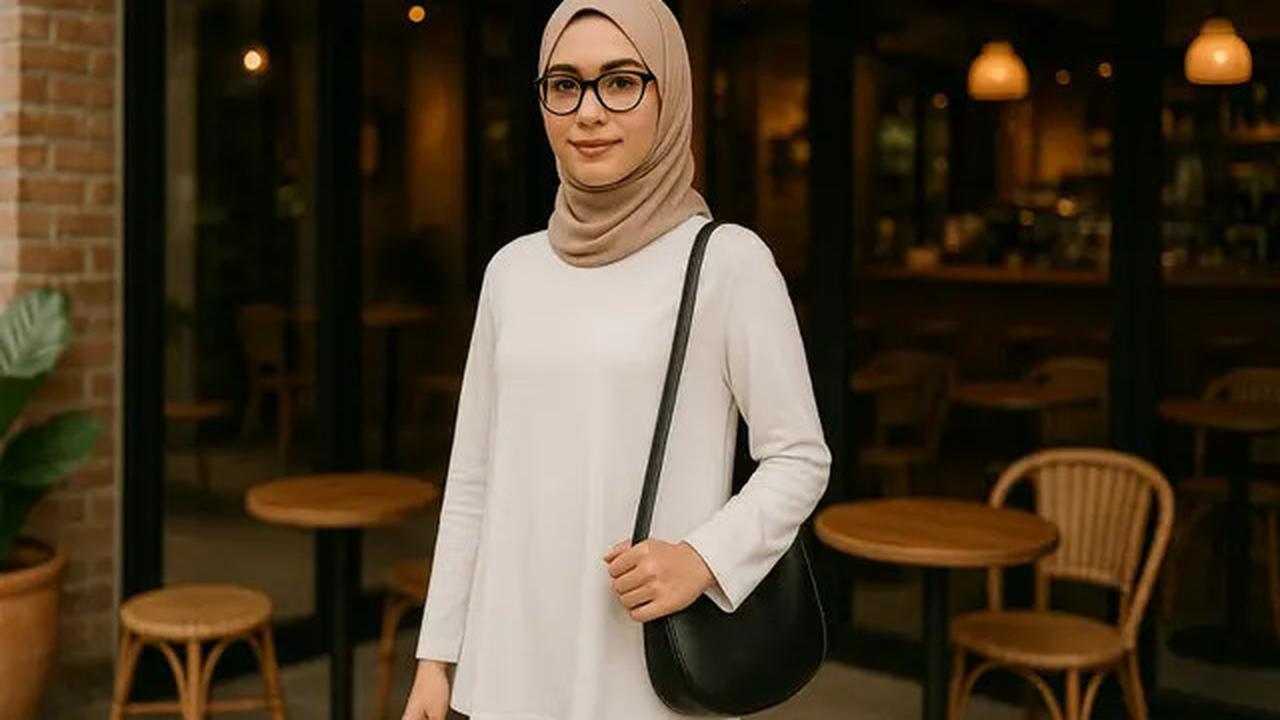 8 Outfit Atasan Putih Bawahan Jeans yang Lagi Trend di 2025, Cocok untuk Hangout