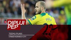 Berita video Manajer Manchester City, Pep Guardiola, memberi pujian kepada striker Norwich City, Teemu Pukki, yang tampak tajam di Premier League 2019-2020.