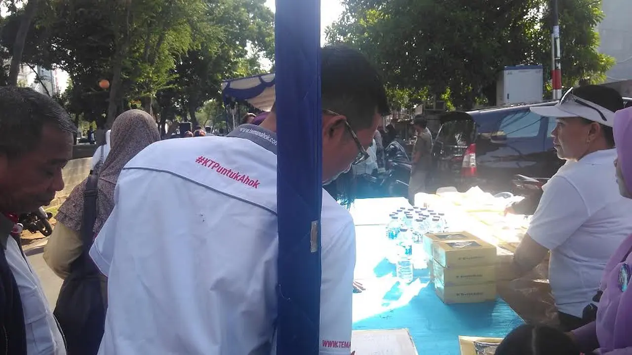 Pendukung Ahok
