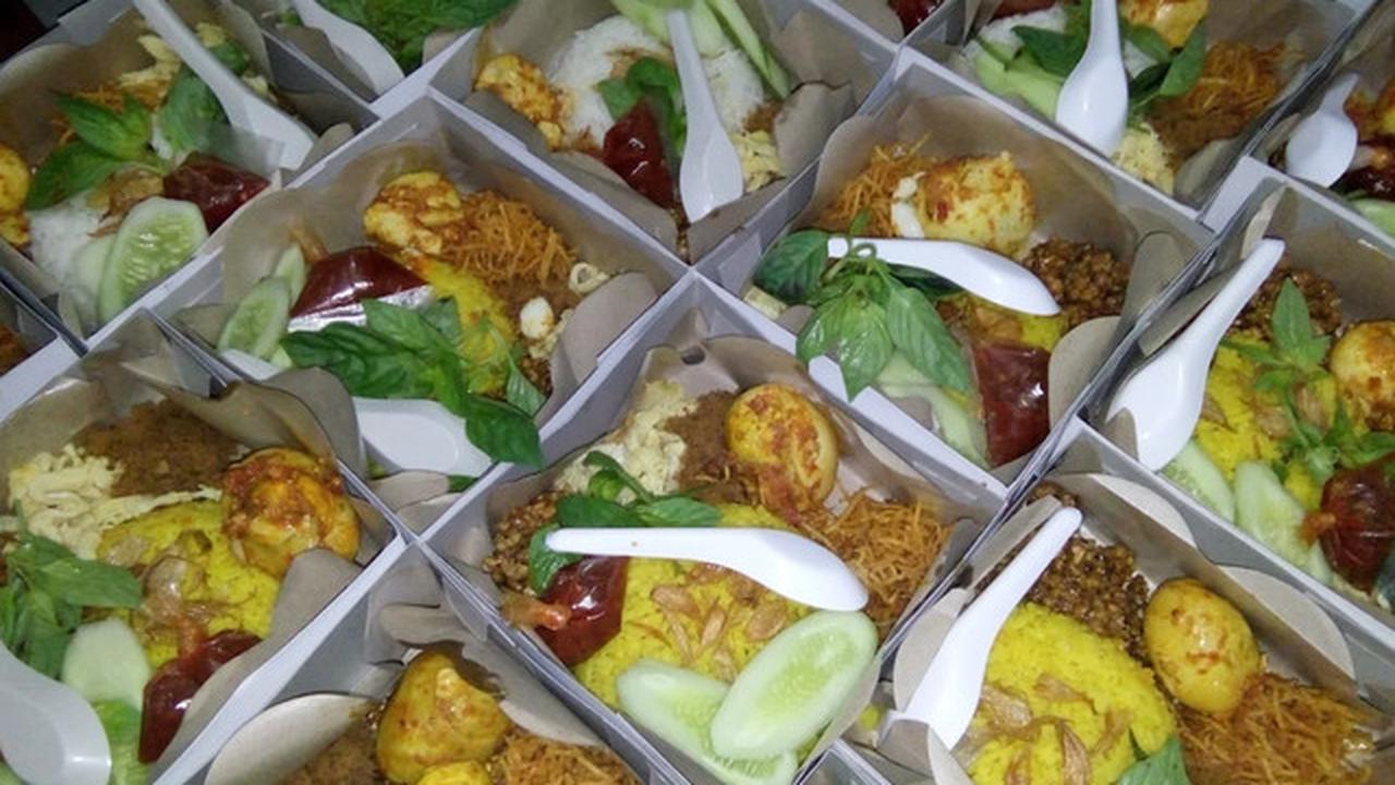 Nasi kuning di Bandung