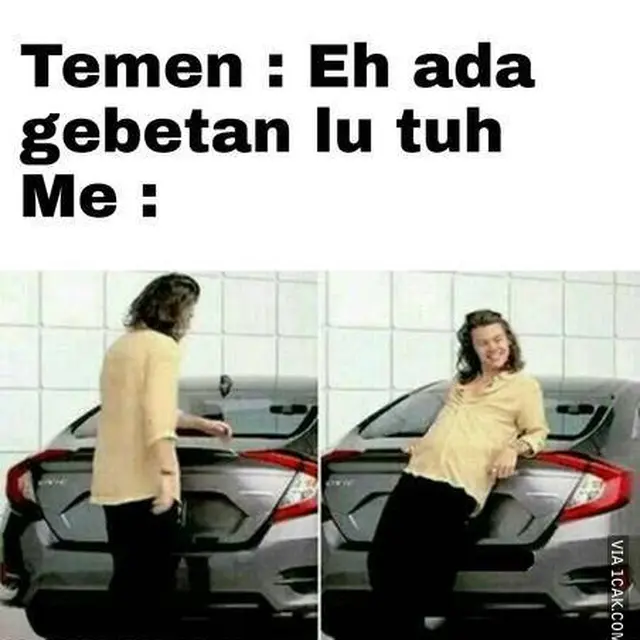 6 Meme Momen Salah Tingkah dengan Gebetan Ini Bikin Tepuk Jidat