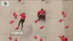 Olahraga panjat tebing jadi salah satu cabang yang pertama kali dilombakan di Asian Games. Timnas Indonesia berharap dapat boyong emas.