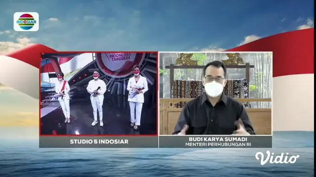 Untaian puisi karya W.S. Rendra disampaikan oleh Menteri Perhubungan Republik Indonesia Budi Karya Sumadi (dok. Emtek Group)