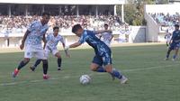 PSIM Yogyakarta mengalahkan&nbsp;PSPS Pekanbaru dengan skor tipis 1-0 pada laga uji coba di Stadion Mandala Krida, Yogyakarta, Minggu (18/8/2024) sore WIB. (Bola.com/Ana Dewi)
&nbsp;