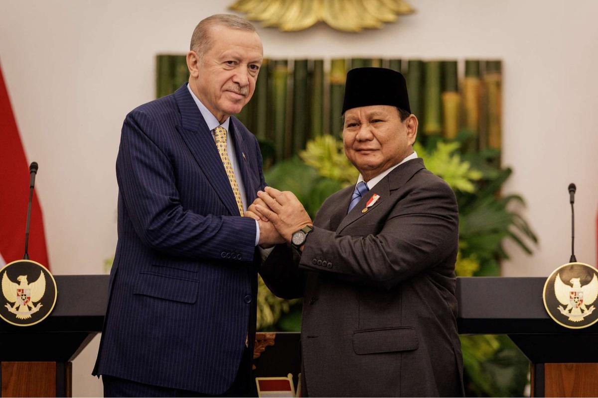 Presiden Prabowo terima kunjungan Presiden Turki Erdogan di Istana Bogor