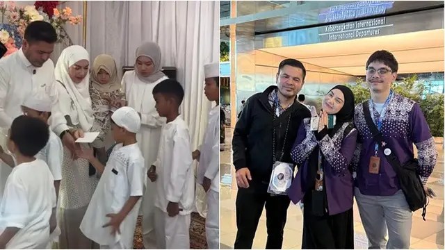 6 Momen Walimatus Safar Irish Bella dan Haldy Sabri Jelang Haji, Boyong Adik
