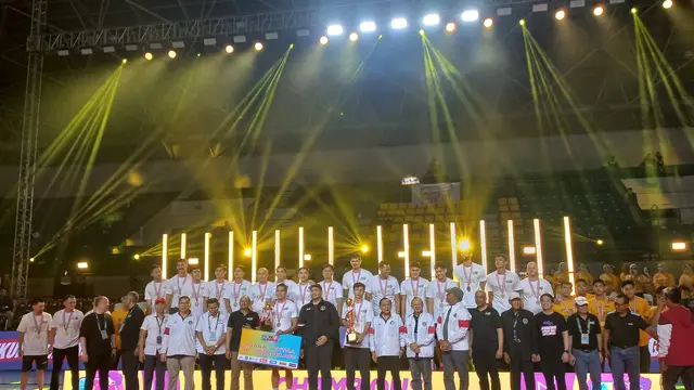 Babak final PLN Mobile Proliga 2025 yang berlangsung di Gor Amongrogo, Yogyakarta, Minggu (11/5/2025) berakhir dengan kemenangan Jakarta Bhayangkara Presisi.