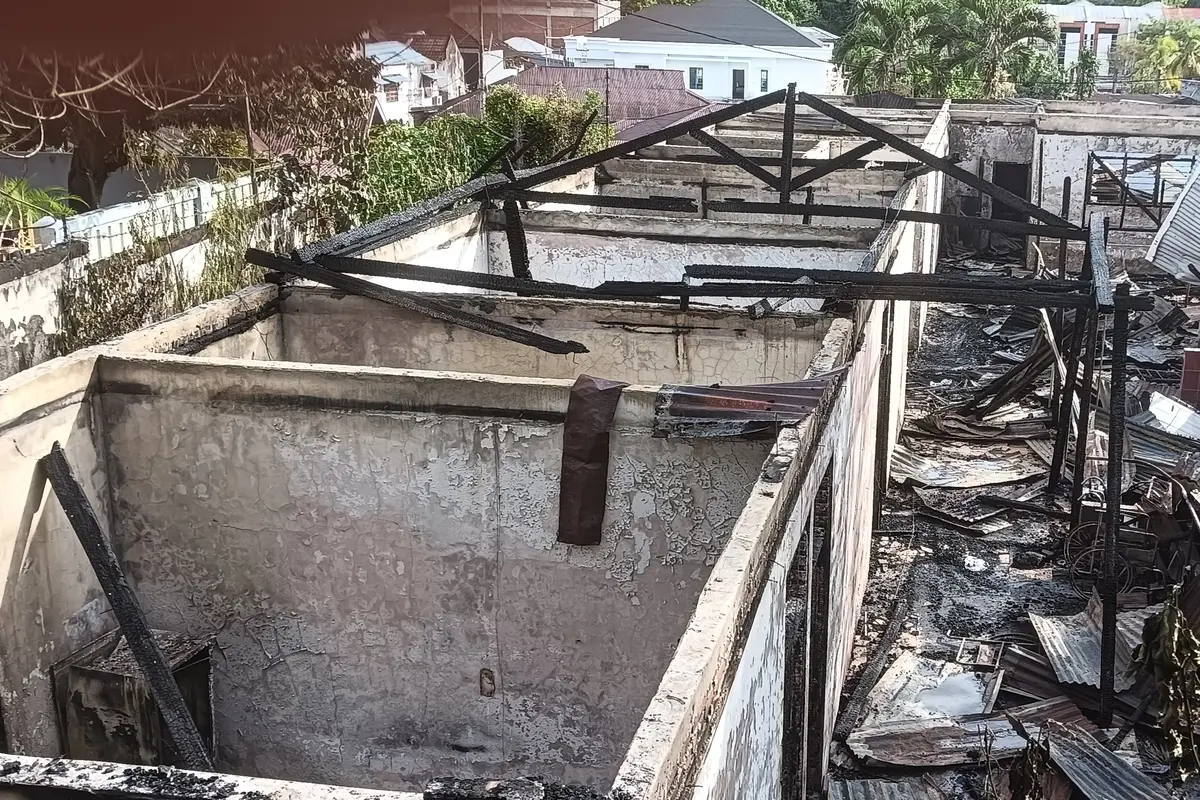 Kebakaran Panti Jompo Werdha Damai di Manado