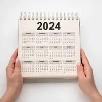 Potret kalender 2024 (Sumber: iStockphoto)