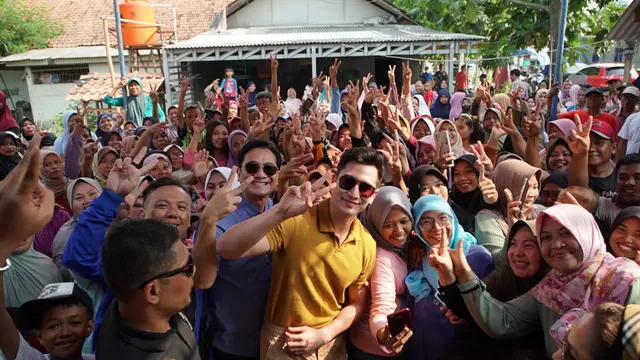 Verrell Bramasta saat berkampanye beberapa waktu yang lalu.