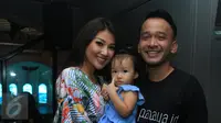 Ruben Onsu dan Sarwendah (Liputan6.com/Herman Zakharia)