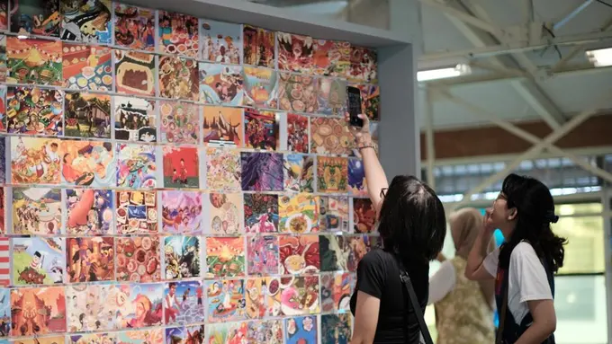 Pameran Ilustrator Bangga Berbudaya Asli Indonesia