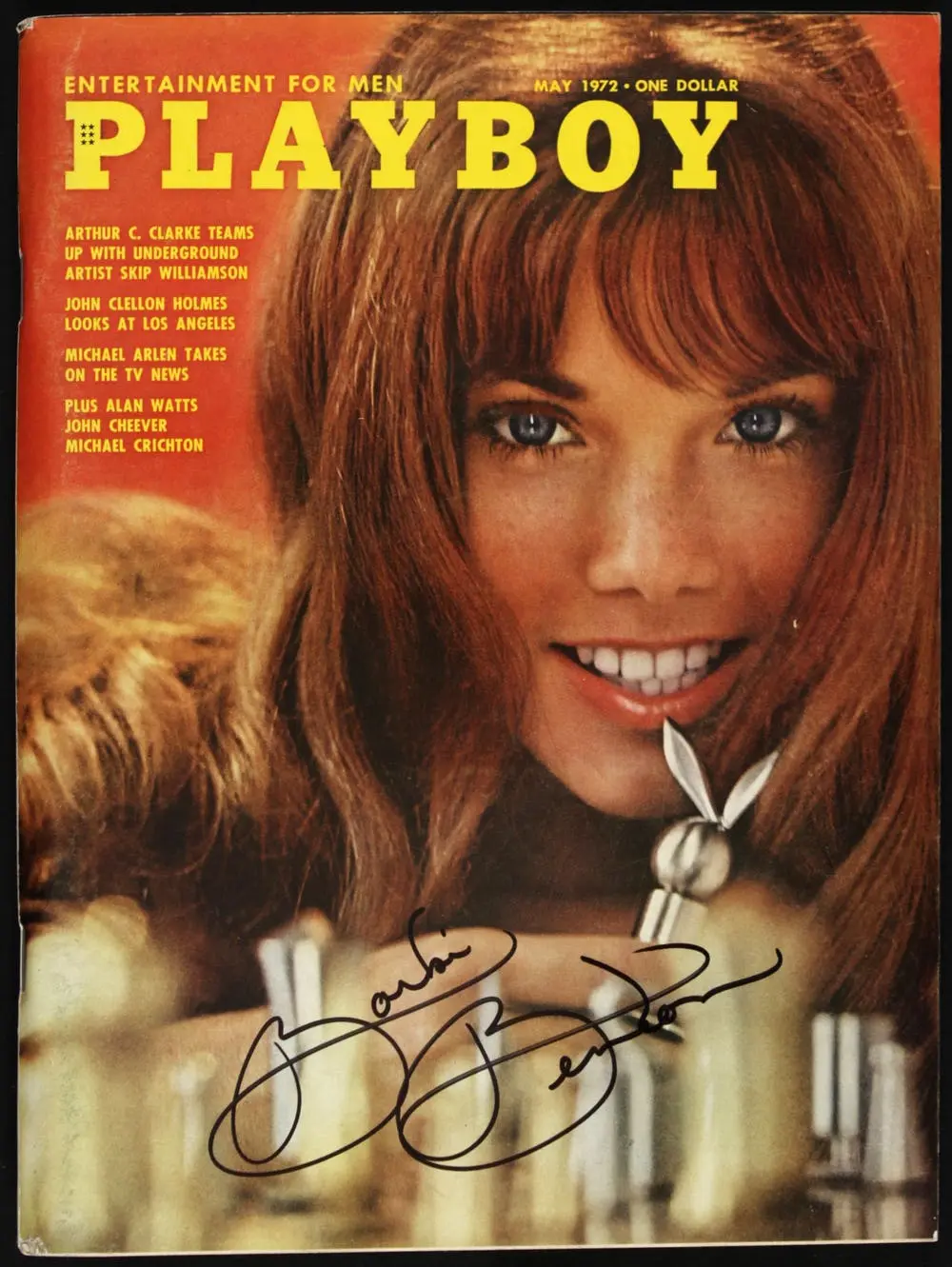 Model Playboy Barbi Benton saat berpose menjadi model cover (Foto: therichest.com)
