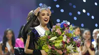 R'Bonney Gabriel, Miss Universe 2022. (AP Photo/Gerald Herbert)