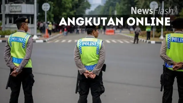 NEWS FLASH: Ini Alasan Polisi Tidak Keluarkan Izin Demonstrasi Driver Taksi Online