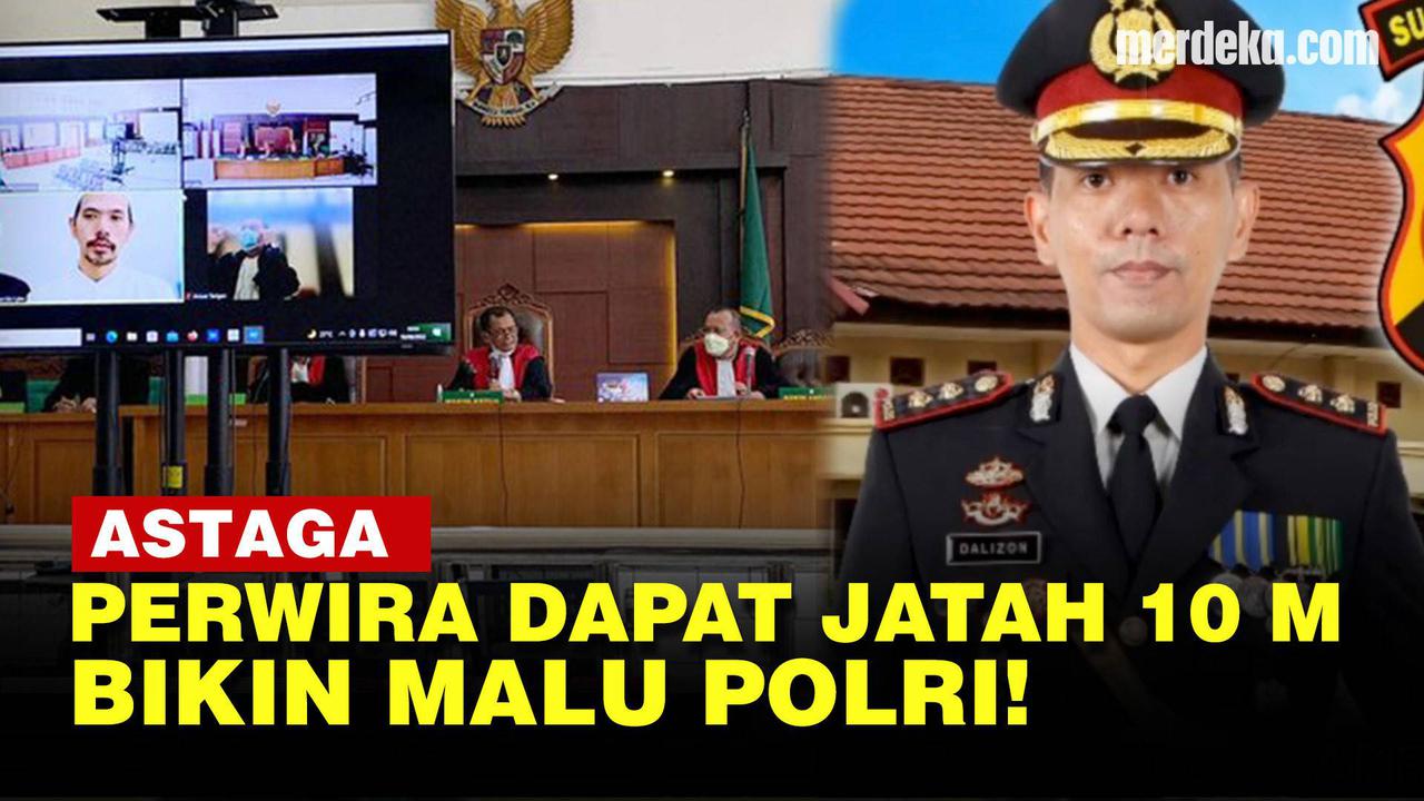 VIDEO: Eks Kapolres AKBP Dalizon Dapat Jatah Rp10 M, Uang Mengalir ke Kombes Polisi