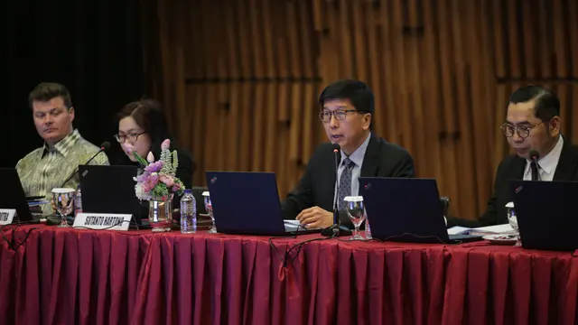 Paparan publik PT Surya Citra Media Tbk pada Kamis 16 Mei 2019 di Jakarta. Liputan6.com/Faizal Fanani