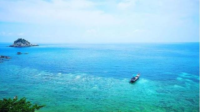 Pantai Koh Tao di Thailand