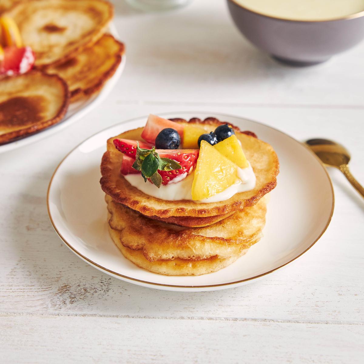 Ilustrasi Pancake Teflon Oatmeal (©Freepik)