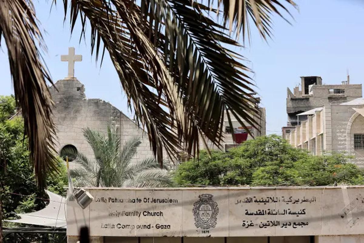 Potret Kerusakan Gereja Katolik Terakhir di Gaza Pasca-Serangan Israel