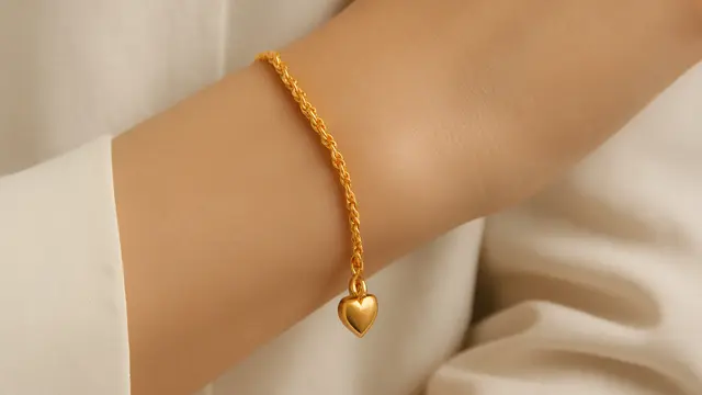 Model Gelang Emas Tali Terbaru (created by AI)