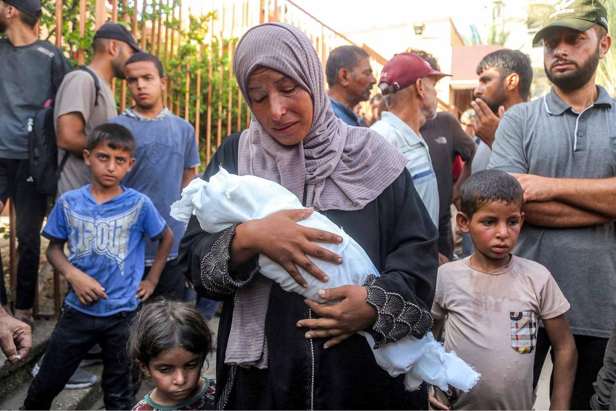 FOTO: Kelaparan Renggut Nyawa 21 Anak-Anak Gaza dalam 72 Jam Terakhir