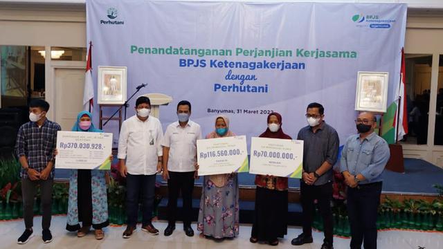 Seluruh Pekerja Di Ekosistem Perum Perhutani akan Terlindungi Program Jamsostek dari BPJS Ketenagakerjaan