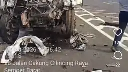 Kecelakaan Truk di Tol Cakung-Cilincing, Sopir Tangki Tewas Terjepit