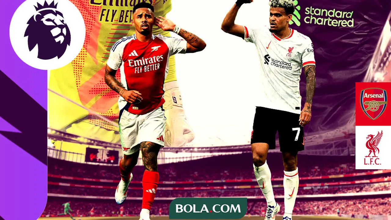 Liga Inggris - Arsenal Vs Liverpool - Duel Pemain