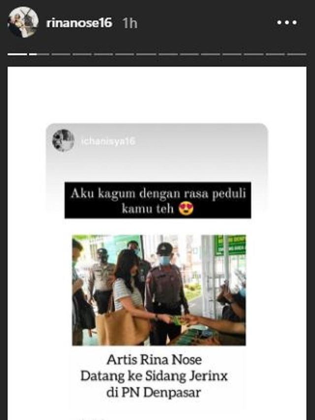 Rina Nose (Foto: Instagram/@rinanose16)