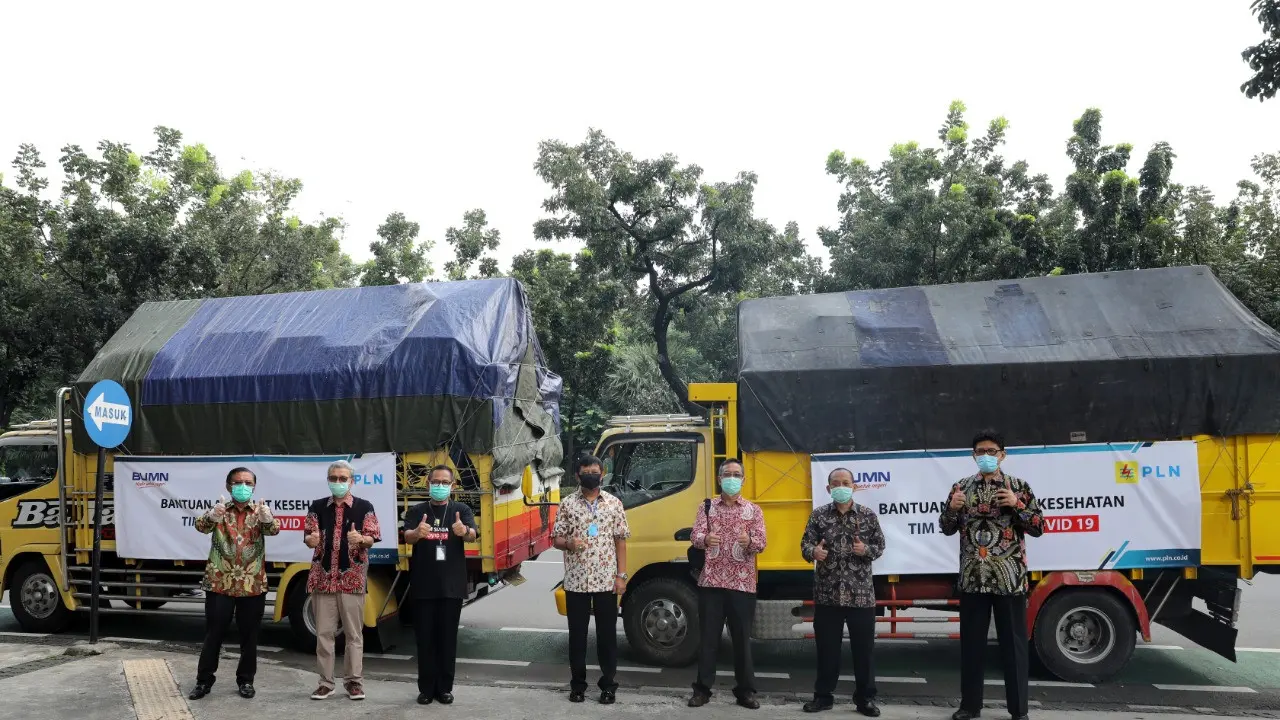 Bantuan PT Pembangkit Jawa Bali untuk menangani Virus Corona