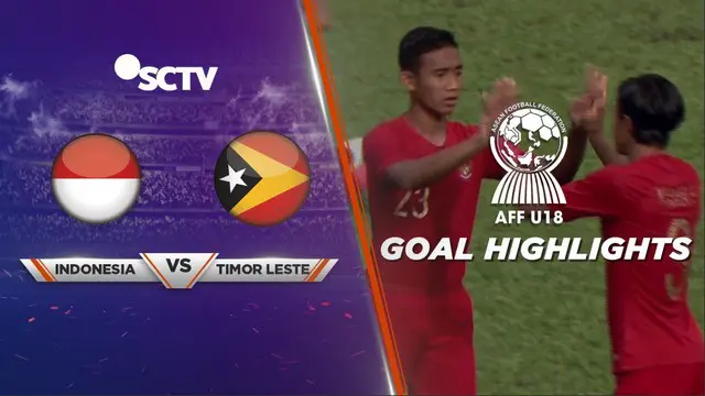 Berita video gol-gol Timnas Indonesia U-18 saat menghadapi Timor Leste U-18 di Grup A Piala AFF U-18 2019, Kamis (8/8/2019).
