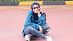Ini dia Prilia Nur Afrida, asisten pribadi sekaligus manajer dari Zaskia Adya Mecca. (Liputan6.com/IG/@prilianurafrida)