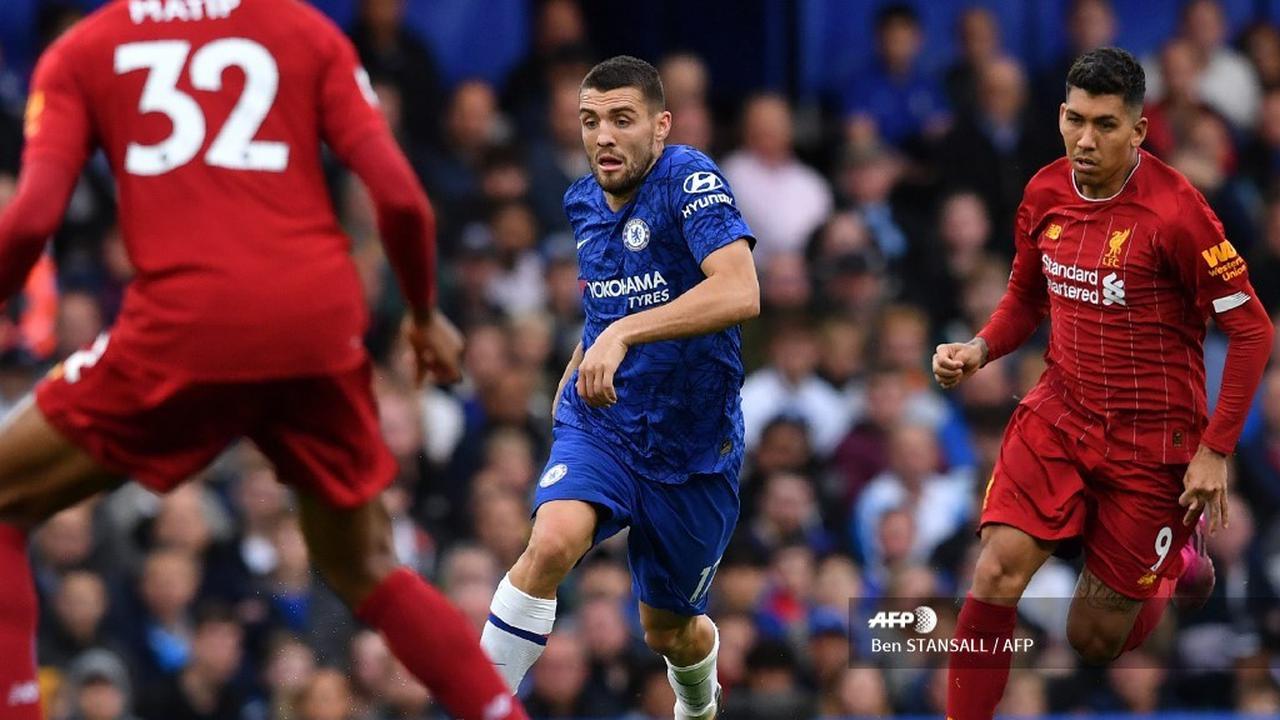 Gelandang Chelsea, Mateo Kovacic (OLLY GREENWOOD / AFP)