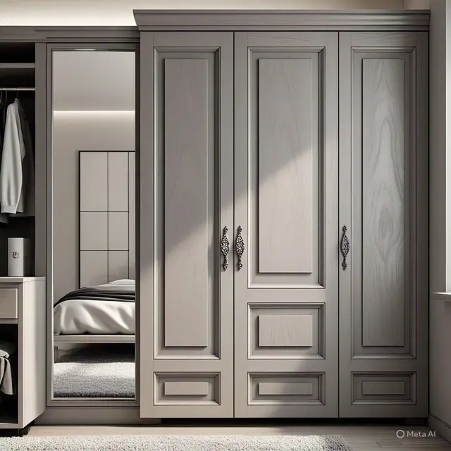 6 Kombinasi Warna Lemari Pakaian Unik 2025, Sudut Kamar Tidur Jadi Makin Cantik