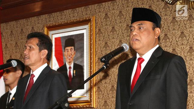 Sertijab MenPAN RB Syafruddin