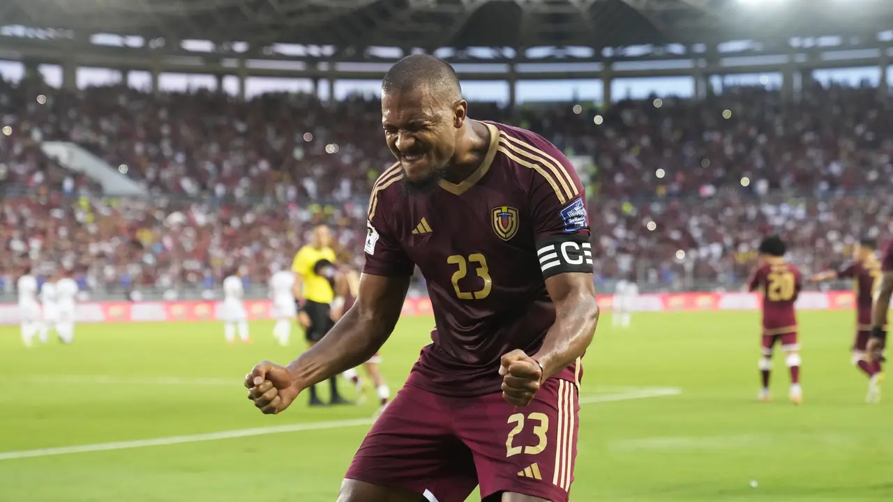 Salomon Rondon, penyerang Venezuela