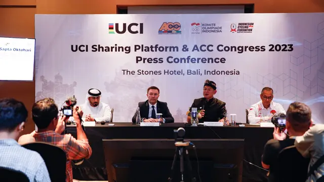 Jumpa Pers UCI Sharing Platform dan ACC Congress di Bali Indonesia