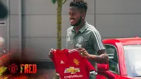 Pemain baru Manchester United, Fred. (Twitter/Manchester United)