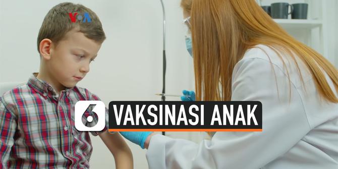 VIDEO: Vaksinasi Covid-19 Anak 5 Tahun ke Atas Mulai September?