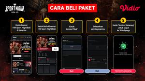 Hanya Rp29 Ribu! Nonton Live HW Sport Night Vol 10 di Vidio Akhir Pekan Ini