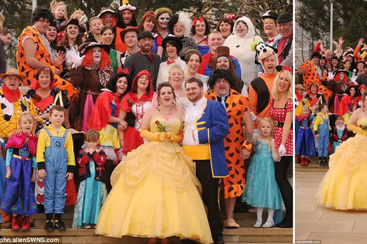 Beauty and the Beast Wedding Theme 2015