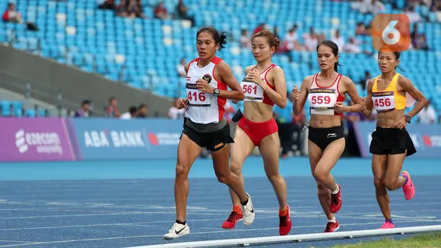 Foto: Finis Ketiga, Odekta Raih Perunggu di Nomor Lari 10.000 Meter SEA Games 2023