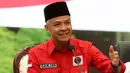 Di kesempatan yang sama, Ganjar Pranowo juga mengucapkan terima kasih kepada jajaran Partai Perindo, karena telah memberi dukungan kepada dirinya untuk maju sebagai calon presiden di Pemilu 2024. (Liputan6.com/Herman Zakharia)