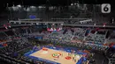 Dengan kapasitas 16.500 penonton, stadion Indonesia Arena memberi kenyamanan serta keunggulan fasilitas bagi para supporter tim. (Liputan6.com/Helmi Fithriansyah)