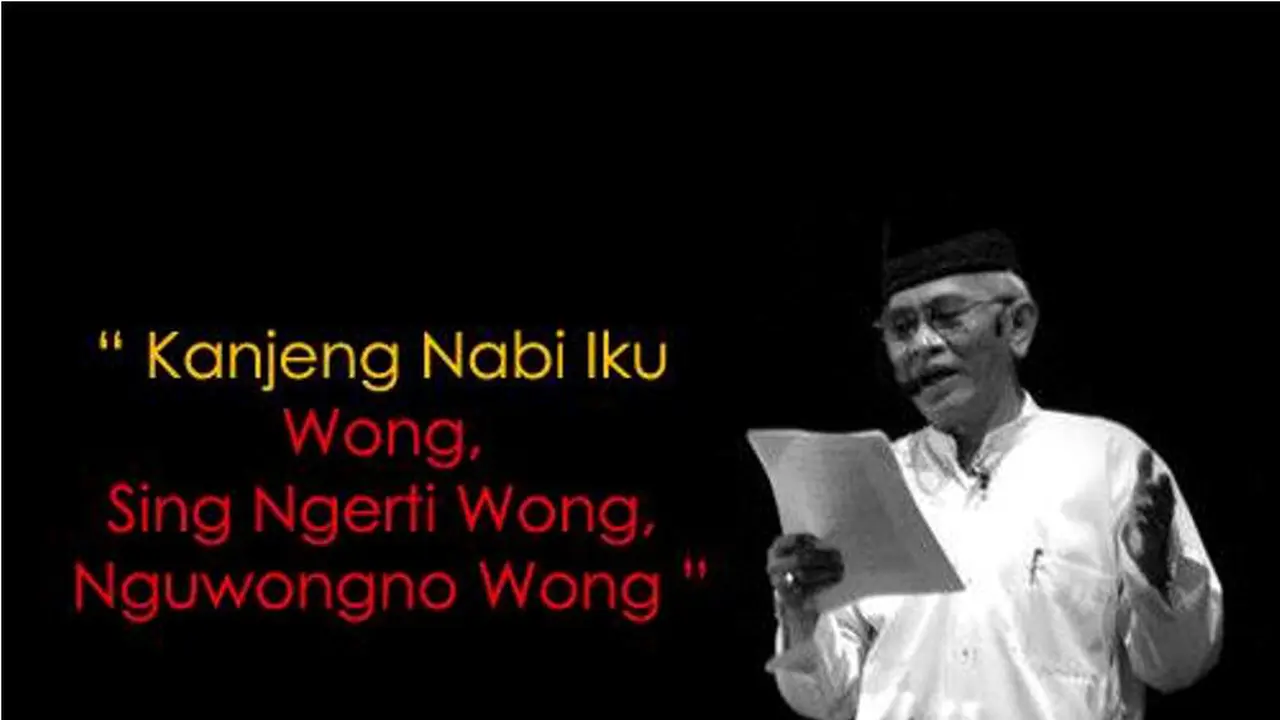 Bait-bait Puisi Gus Mus yang Sanggup 'Memperkaya' Jiwa