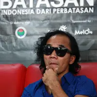 Vokalis Kaka mengaku, bahwa ini kali keduanya bekerja sama dengan Kementrian Desa Pembangunan Daerah Tertinggal, dan Transmigrasi. (Deki Prayoga/Bintang.com)