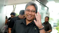 Jaksa Agung Muda Tindak Pidana Khusus (Jampidsus) Arminsyah saat hadir di Kejaksaan Agung, Jakarta Selatan, Rabu (13/1). Arminsyah memberi keterangan terkait agenda pemanggilan mantan Ketua DPR Setya Novanto di Kejaksaan Agung. (Liputan6.com/Helmi Afandi)