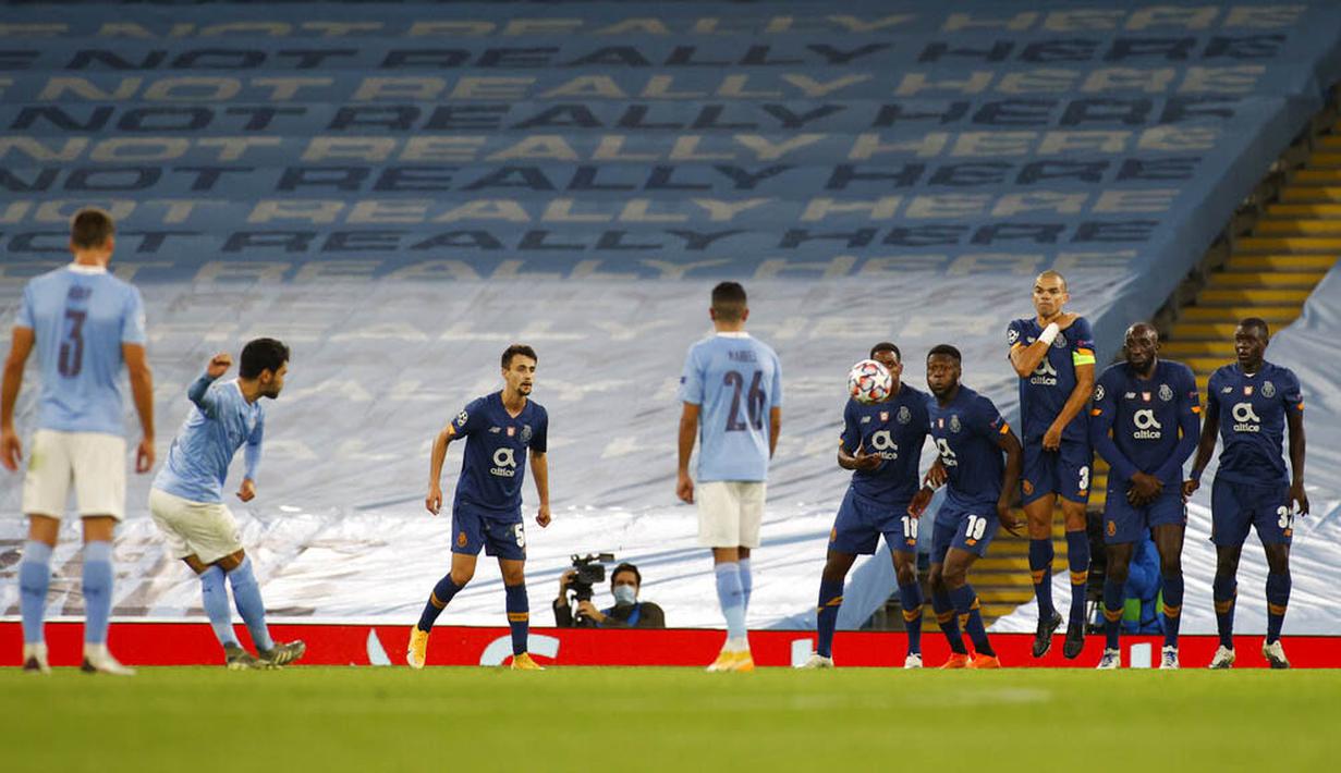 FOTO: Melihat Gol Indah Ilkay Gundogan Saat Manchester City Gilas FC Porto di Liga Champions ...