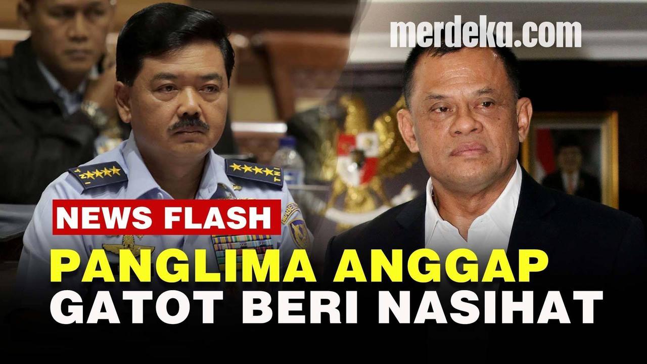 VIDEO: Reaksi Panglima Hadi Soal Tudingan Gatot Nurmatyo Paham Komunis Susupi TNI